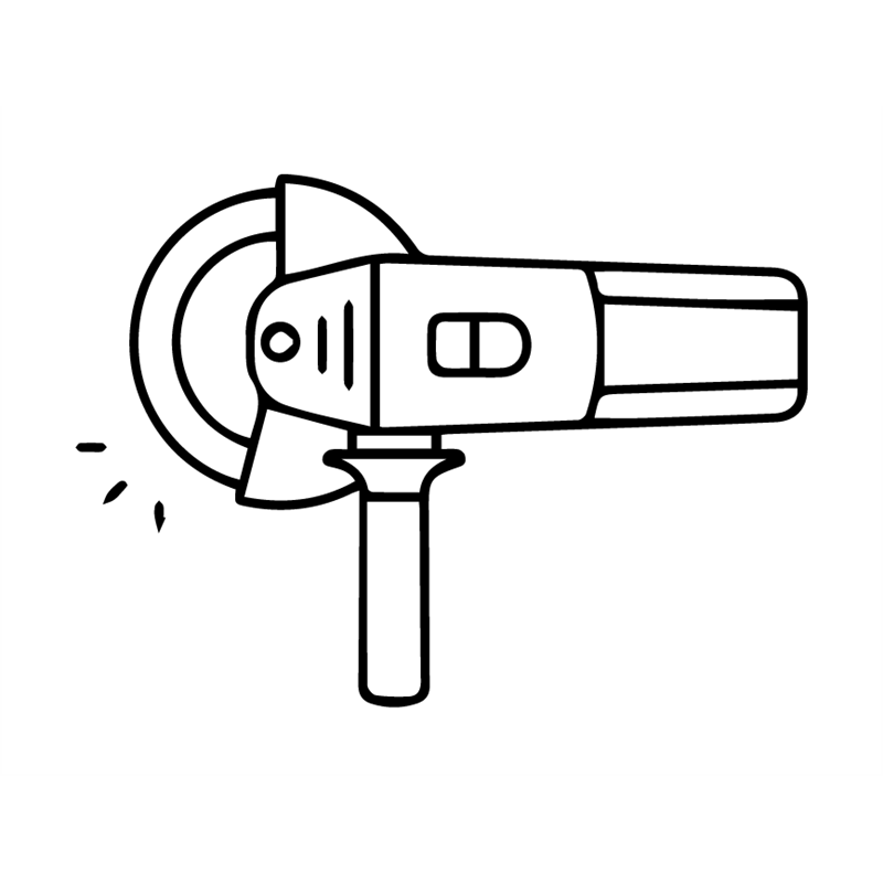 Angle grinder icon