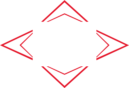 Diamond Metal Logo with white text